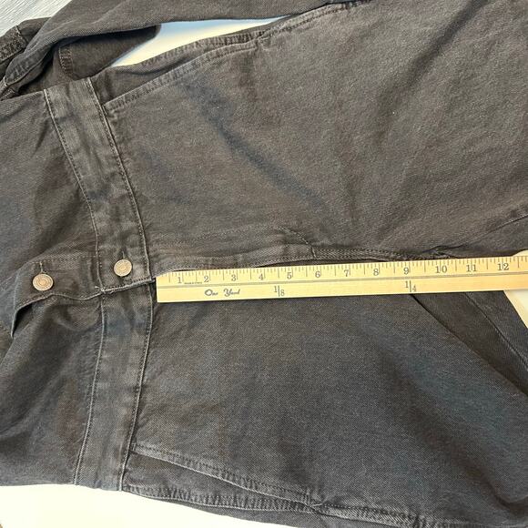 Levi’s Womens XS Denim Iconic Jumpsuit Standard Fit Black Cotton Western NWT - Picture 15 of 16